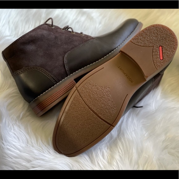 NEW Rockport Men's Colden Chelsea Boots (Wide fit) - Picture 3 of 11